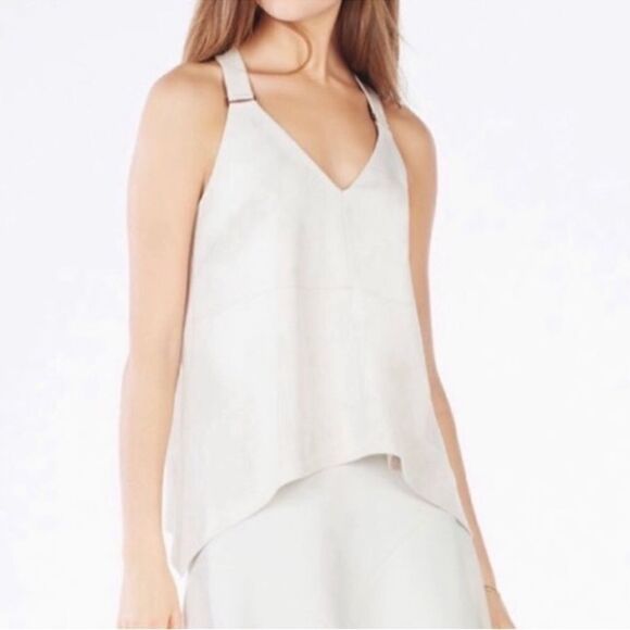 BCBGMAXAZRIA Charlote Faux Suede Tank - Picture 3 of 8
